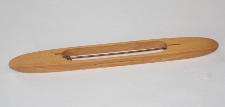 Håndlaget skyttel til damask med vekter, 36 cm