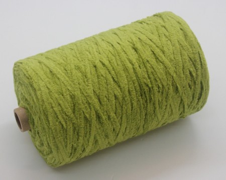 Chenillegarn Sammetsgarn 250 g, farge 270 mosegrønn