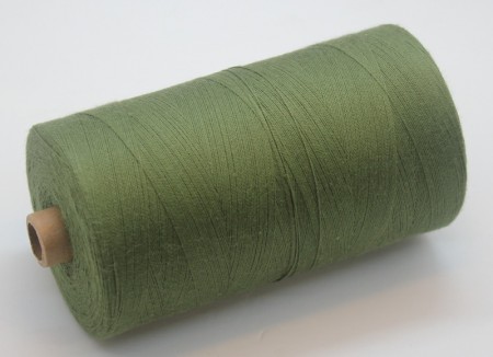 Bomullsgarn 16/2 fargekode 1672 mørk mosegrønn