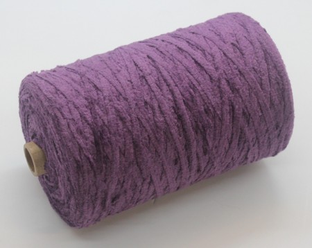 Chenillegarn Sammetsgarn 250 g, farge 296 lilla
